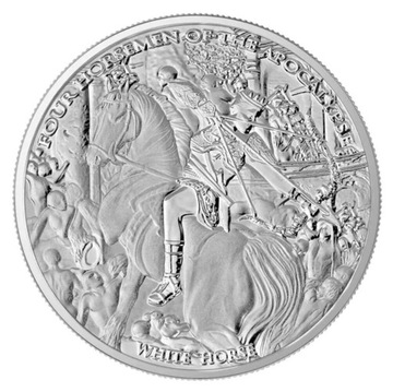 Moneta White Horse Biały Koń 1 uncja srebra 2023