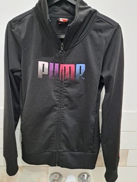 bluza sportowa dziewczęca PUMA rozm S, czarna