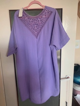 nowa włoska sukienka plus size 52/54