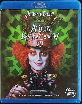 Alicja w Krainie Czarów płyta Blu-ray 3D PL