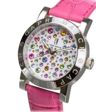 Zegarek Capri Watch Z Kryształkami Swarovski #Nowy