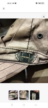 Diesel czapeczka vintage z daszkiem