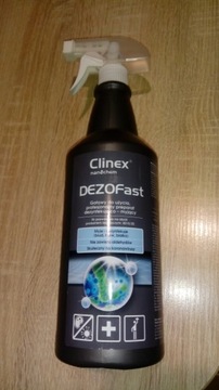 Clinex DEZOFast płyn czyszczący alkohol - 1L