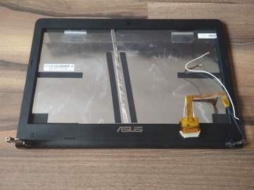 Asus X401U Klapa LCD+ramka+zawiasy+taśma LCD+kam 