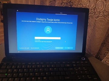 Laptop Toshiba Uszkodzony 