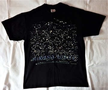 T-shirt gwiazdy gwiazdozbiór niebo kosmos L Unikat
