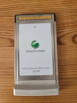 PCMCIA sony ericsson gprs wireless lan pc card