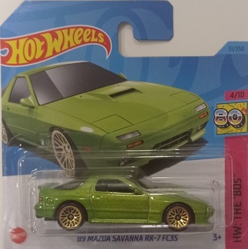 HOT WHEELS '89 MAZDA SAVANNA RX-7 FC3S