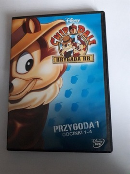 Chip i Dale: Przygoda 1 odcinki 1-4 płyta DVD