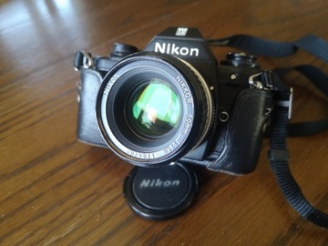NIKON EM obiektyw Nikon Nikkor 50 mm 1:1.8 JAPAN