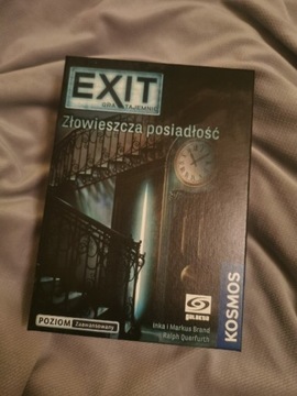 Gra Złowieszcza posiadłość Exit escape room