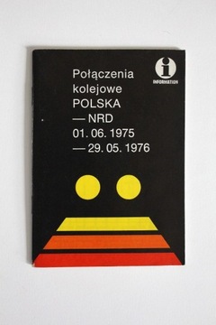 Połączenia kolejowe Polska - NRD 1975-76