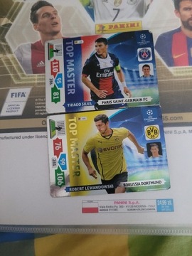 Zestaw!! Thiago Silva i Robert Lewandowski top mas