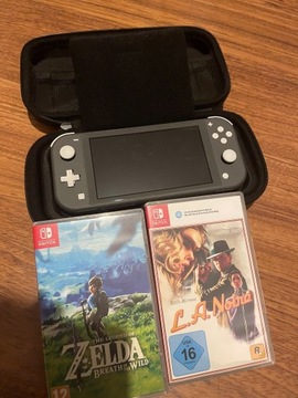 Nintendo Switch +  Zelda, L.A. Noire  i inne