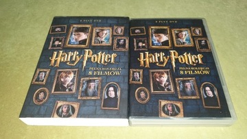 Pełna kolekcja filmów Harry Potter 8xDVD