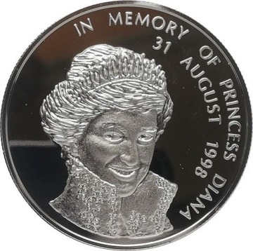 Zambia 1000 kwacha 1998, proof KM#Pn6