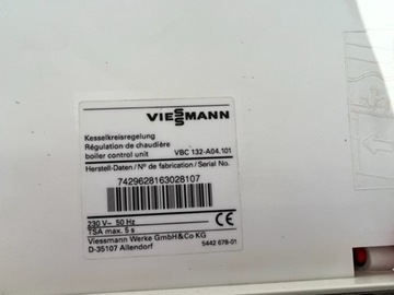 Sterownik - płyta główna Viessmann 200 W WB2C