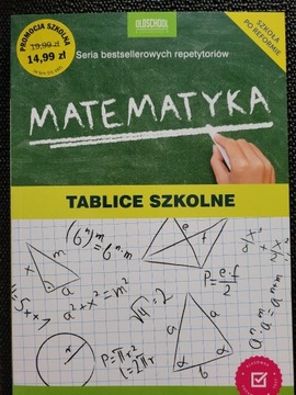 TABLICE SZKOLNE matematyka