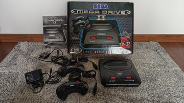 Sega Mega Drive 2 box komplet +6 gier 