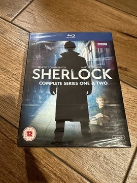 Sherlock Seria 1 i 2 Blu-ray