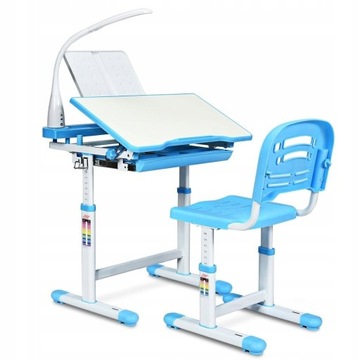 Stół kreślarski biurko szkolne z krzesłem