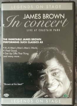 James Brown in concert DVD