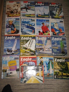 ŻAGLE 17 czasopism z lat 1999-2001