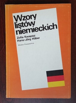 Wzory listów niemieckich, Kwapisz, Hober