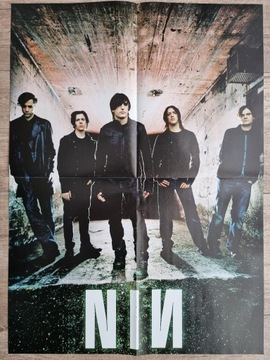 Plakat NINE INCH NAILS - Format A2 - NOWY!