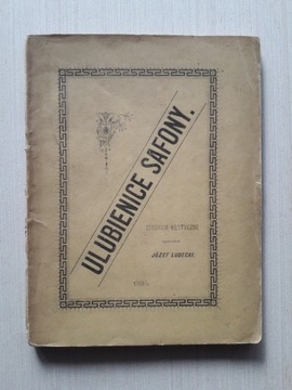 ULUBIENICE SAFONY - JÓZEF LUBECKI 1895 R.