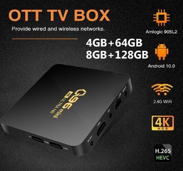 Smart TV BOX Q96 mini Android 8/128GB PROMOCJA