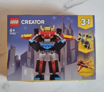 LEGO CREATOR 31124 3w1 Super Robot,