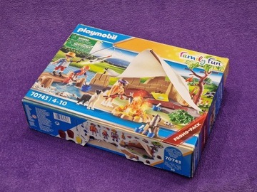 PLAYMOBIL 70743 Rodzina na kempingu Family Fun