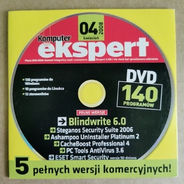 Komputer Świat Ekspert 2008 4 DVD