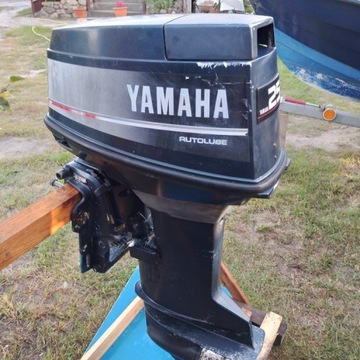  Sprzedam - zamienie silnik Yamaha 25 km 2 takt