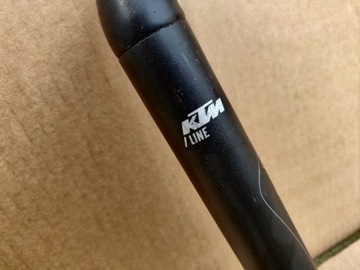 KTM - alu sztywna sztyca 30.9 mm dług 32 cm