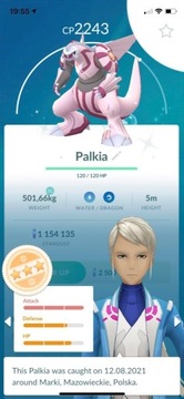 pokemon go palkia shiny