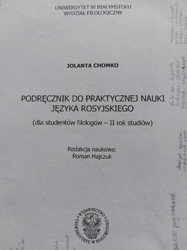 Podręcznik do praktycznej nauki języka rosyjski