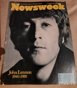 Newsweek 22 grudnia 1980 rok, John Lennon 
