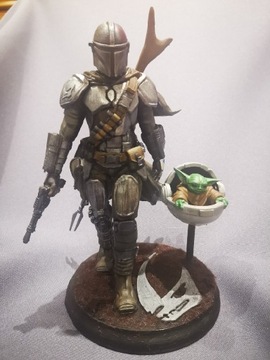 model figurka mandalorian grogu 19 cm