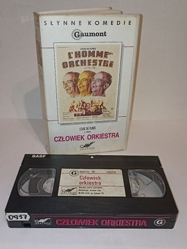 Człowiek orkiestra Louis de Funès VHS 