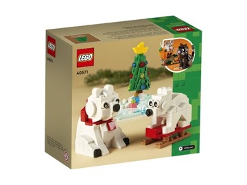 LEGO 40571 Zimowe niedźwiedzie polarne na Święta 