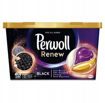 Kapsułki do prania Perwoll Renew Black 19 prań DE