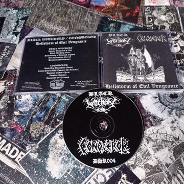 Black witchery/Conqueror"Hellstorm of Evil"1999