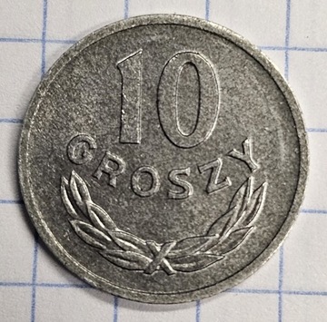 10 gr groszy 1969 , stan I/I- , mennicza