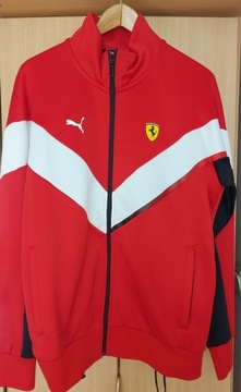 Męski komplet dresowy Scuderia Ferrari marki Puma.