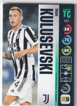 Panini Top class  Base #122 Dejan Kulusevski