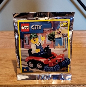 Lego City 952106 Zamiatarka saszetka z klockami