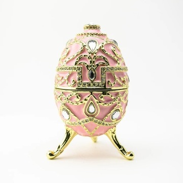 Jajko puzderko pozytywka K Kopal Faberge Wielkanoc