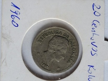 KOLUMBIA 1956? - 20 Centavos